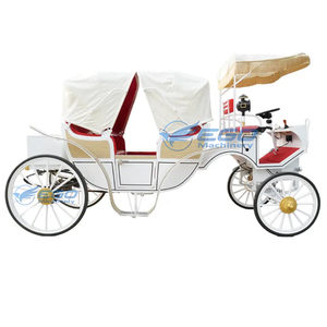Hermosa Carruaje de Turismo Estilo Princesa Victoriana, Carruaje Eléctrico sin Caballos Tipo Cenicienta, Carroza de Paseo para Princesas en Venta - Product Image 1