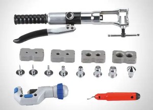 Kit d'outils manuels d'expansion et de sertissage de tubes en cuivre et en acier pour climatisation, fabriqué en Chine - Product Image 4