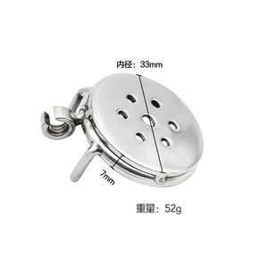 <span class=keywords><strong>Cage</strong></span> de <span class=keywords><strong>chasteté</strong></span> SEXBAY Rose Flat Small multi-tailles pour hommes, <span class=keywords><strong>cage</strong></span> à pénis, verrouillage de gode, anneau de pénis, jouet sexuel pour adultes LGBT - Product Image 5