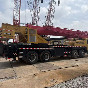 Camion-grue d'occasion couleur d'origine 2020, grue mobile Sany 35 tonnes STC350T d'occasion - Product Image 1