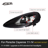 [1979ll] Phares de Voiture 2011 2013 2014 958.1 Amélioration vers des Phares à LED Style 2019 pour Porsche Cayenne 958 92A
