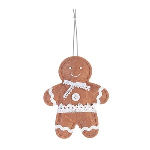 Adornos navideños para colgar en el árbol de Navidad, muñeco tradicional de jengibre, adornos para hombre de jengibre - Product Image 4