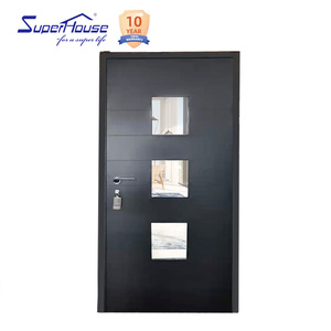<strong>Luxurious</strong> Extra Large Glass Sidelite Solid 3D Carving Design Modern Villa Exterior Front Main Entrance <strong>Door</strong> Side Opening - Product Image 2