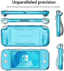 Para Nintendo <span class=keywords><strong>Switch</strong></span> Lite <span class=keywords><strong>funda</strong></span>, diseño personalizado suave Crystal Clear TPU <span class=keywords><strong>funda</strong></span> protectora para Nintendo <span class=keywords><strong>Switch</strong></span> Fundas - Product Image 5