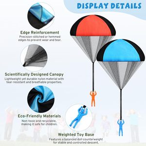 Jouet <span class=keywords><strong>de</strong></span> parachute en plastique unisexe MYT PT24, soldats <span class=keywords><strong>de</strong></span> l'armée à lancer à la main, <span class=keywords><strong>pour</strong></span> les enfants <span class=keywords><strong>de</strong></span> 5 à 7 ans, <span class=keywords><strong>jeux</strong></span> en <span class=keywords><strong>plein</strong></span> <span class=keywords><strong>air</strong></span> - Product Image 2