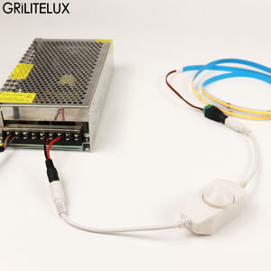 Controlador de Intensidad LED Rotatorio de Alta Calidad, 12-24V DC, Canal Único, Salida de 2A, Diseño Compacto para Tiras de Luz LED Flexibles - Product Image 6