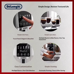 Cafetera Espresso Italiana Totalmente Automática para Oficina en Casa, con Carcasa de Plástico, Portátil, Totalmente Automática, Simplifica la Preparación del Café - Product Image 2