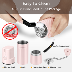 Moulin à café portable à meules coniques de 32 mm pour une utilisation en extérieur et à domicile - Product Image 4