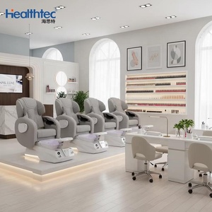 Chaise robot haut de gamme personnalisable avec pompe de drainage et lumières colorées pour salon de manucure M0830 Chaise de luxe O - Product Image 1
