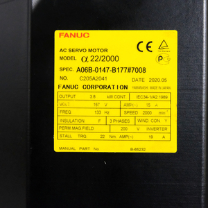 ชุดอุปกรณ์ FANUC A06B ซีรีส์ดั้งเดิมสำหรับ A06B-0147-B177 ชิ้นส่วนขับเคลื่อนระบบอัตโนมัติของเครื่องจักร - Product Image 5