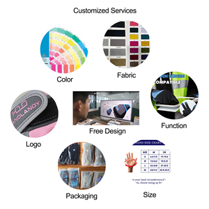 HandlandyGuante de fútbol para jóvenes y adultos Cómodo Transpirable Super Grip Guantes de fútbol americano - Product Image 5