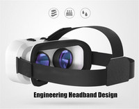 Lunettes originales de réalité virtuelle 3D, boîte stéréo rv, casque Google Cardboard, pour Smartphone IOS et Android, nouvel arrivage