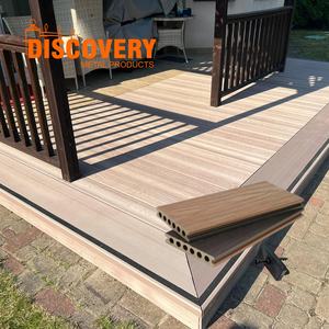 Tablas de Terraza Ecológicas de Madera Reciclada y Compuesto Plástico, Diseño Moderno, Impermeables, 18 mm de Grosor, Sistema de Clic para Proyectos a Gran Escala - Product Image 3