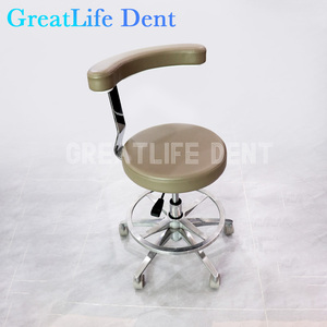 Silla de Trabajo para Dentistas Greatlife Dent, Silla Giratoria Móvil para Dentistas, para Uso en Laboratorios Dentales, Hospitales y Clínicas - Product Image 2