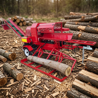 Fendeuse de bûches à haute efficacité 22T, homologuée CE, durable, pour couper le bois
