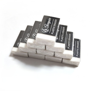 Gommes à effacer blanches pour le bureau et l'école, petites gommes en plastique mignonnes avec emballage en boîte - Product Image 5