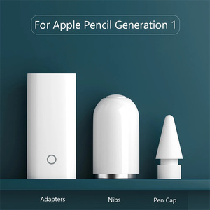 Cho apple bút chì 1 cap 3-in-1 bút chì <span class=keywords><strong>adapter</strong></span> cho apple bút chì bìa thay thế <span class=keywords><strong>adapter</strong></span> được xây dựng trong thông minh chip - Product Image 3