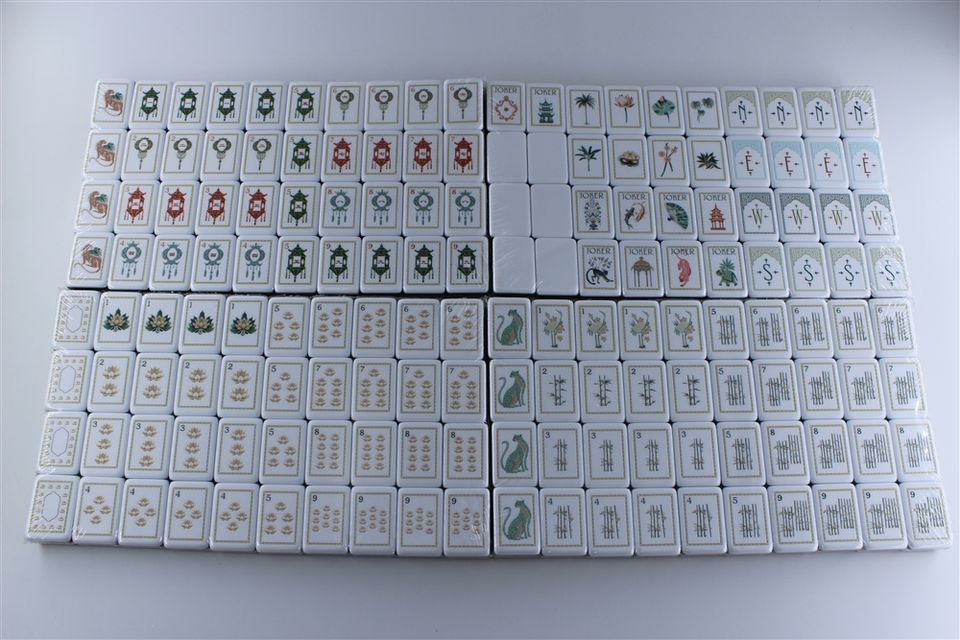 4-Layer Engraved American Mahjong, Extra-Large 1.42