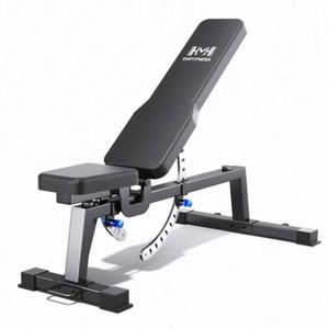 Banco de Pesas Plegable Multifuncional de Metal Resistente y Ecológico de 183 cm para Gimnasio en Casa, para Ejercicios de Musculación, Venta al Por Mayor - Product Image 3