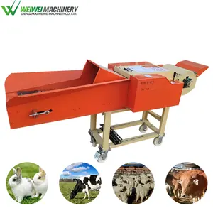 Weiwei Grass Chopper Machine for Animals Feed Forage Chopper Silage Cutter Grass Cutting Machine Grass Shredder