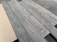 Plancher en bois d'ingénierie multicouche en chêne de 18 mm, design moderne de luxe, le plus populaire, laqué UV, brossé, écologique, garantie 5 ans