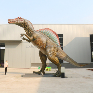 Sculpture de dinosaure animatronique mécanique grandeur nature Spinosaurus pour parc à thème, bar, restaurant, Thaïlande CYD-24 - Product Image 4