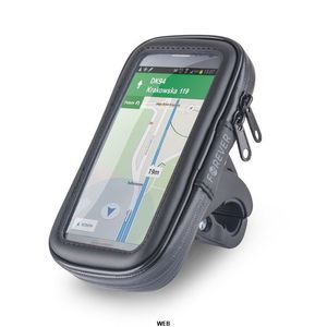 Support de smartphone pour vélo Forever 5,5 pouces avec étui étanche - Product Image 1
