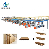Ligne de production automatique de carton ondulé pour l'emballage de boîtes en carton, traitement de produits en papier, 3/5/7 plis, 200 pièces/min