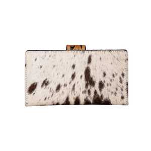 Portefeuille en cuir de vachette antique Mini Lady Clutch Vintage en cuir véritable avec fentes pour cartes et espèces à la mode pour femmes - Product Image 3