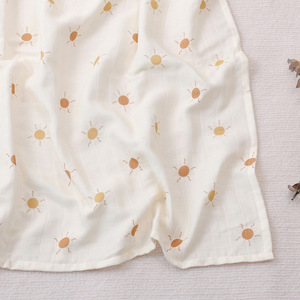 Cadeau pour bébé enveloppement doux et confortable pour <span class=keywords><strong>nouveau</strong></span>-<span class=keywords><strong>né</strong></span> 100% coton couvertures d'emmaillotage pour bébé serviettes et couvertures en mousseline pour bébé - Product Image 6