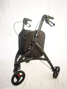 Déambulateurs à <span class=keywords><strong>trois</strong></span> <span class=keywords><strong>roues</strong></span> avec sacs de courses volumineux, déambulateur léger, tricycle pour personnes âgées - Product Image 6