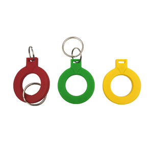 Étiquettes RFID miniatures personnalisables et réinscriptibles 125kHz/13.56MHz avec puce EM4305, identification couleur pour hôtels et contrôle d'accès - Product Image 2