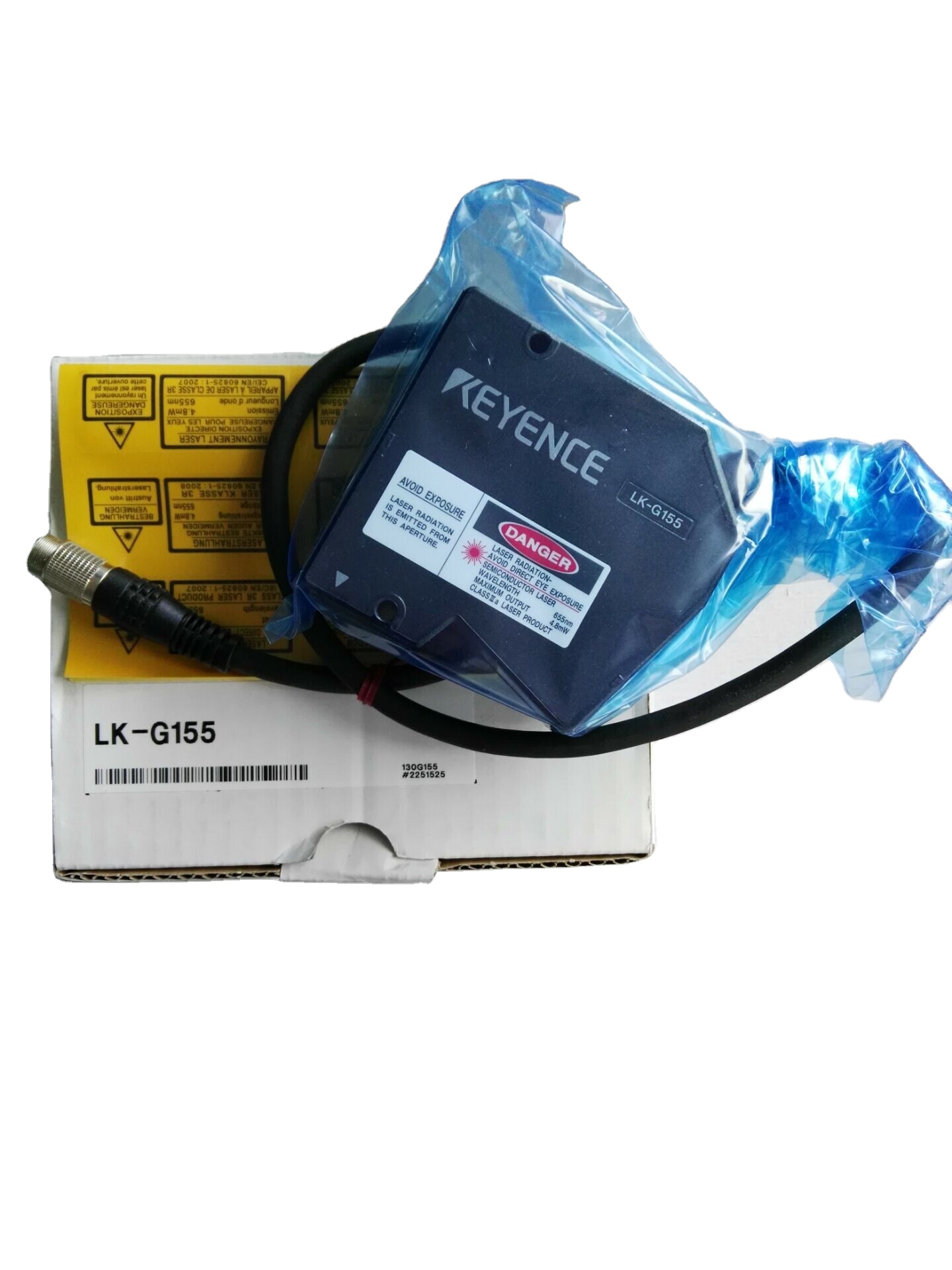 レーザー変位センサーヘッドスポットタイプLK-G150 KEYENCE