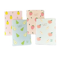 Fabrieksgroothandel Hoge Kwaliteit Ecologisch Dagboek Notitieboek Cartoon Fruit Serie Schattig Geprint Notitieboek 2637