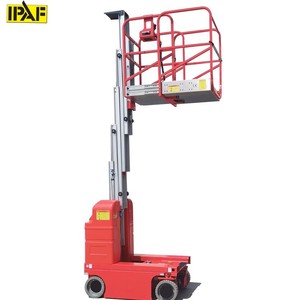 Aluminum Alloy Self Propelled Single <b>Mast</b> <b>Lift</b> Electric Telescopic <b>Lift</b> <b>Vertical</b> <b>Mast</b> Platform <b>Lift</b> for Sale - Product Image 1