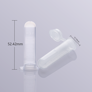 प्रयोगशाला उपयोग के लिए 5 मिलीलीटर राउंड-बॉटम, सील सेंट्रिफ्यूज ट्यूब, बायोमेडिकल अनुप्रयोगों के लिए विशेष. - Product Image 4