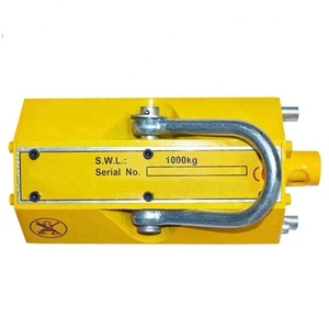 Nuevo elevador magnético permanente controlado a mano de <span class=keywords><strong>400kg</strong></span> a 2000kg de capacidad para levantar placa de acero - Product Image 5