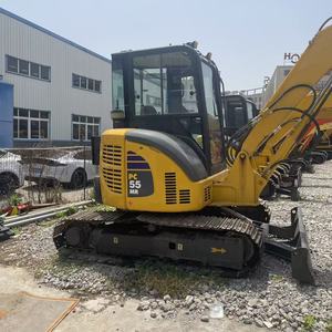 Escavatore Mini Usato Originale Giapponese <span class=keywords><strong>Komatsu</strong></span> PC55, Macchina Escavatrice Cingolata di Seconda Mano - Product Image 4