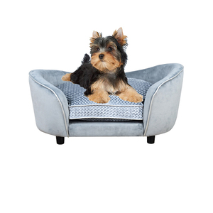 Sofás pequeños para perros personalizados por fabricantes para exportación, sillones de tela de felpa, suministros para mascotas para todas las estaciones de apoyo - Product Image 5