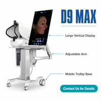 Analyseur de peau facial portable professionnel alimenté par l'IA avec contrôle iPad pour salons de beauté et cliniques – Scanner d'imagerie cutanée 12 modes
