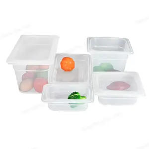 High Quality Food Grade Plastic Food Pans Buffet Gastronorm Containers