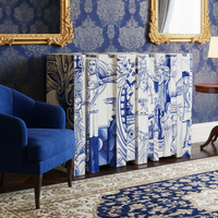 Buffet de luxe léger de conception italienne personnalisé, meubles d'art peints à la main, villa, salle à manger, salon, rangement haut de gamme