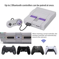 2024 iBlueControlMod SNES Bluetooth controlador inalámbrico adaptador interno para SNES Bluetooth Gamepad adaptador
