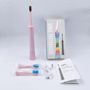 Brosse à dents électrique pour adultes, ensemble pour couple, poils souples, brosse à dents ultrasonique USB étanche pour la maison, vente en gros - Product Image 6