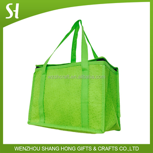 Sac isotherme imperméable, pas cher, gaufré, non tissé, pour garder les aliments chauds et froids, sac isotherme pour le déjeuner - Product Image 5
