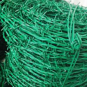 ลวดหนามเหล็กชุบสังกะสีแบบจุ่มร้อนเคลือบพีวีซีขนาด 2.5 มม. สำหรับรักษาความปลอดภัยสนามบิน ป้องกันการปีนป่าย ขายส่ง - Product Image 4