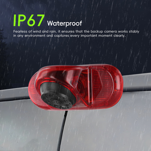 Luz de freno de montaje alto Podofo para <span class=keywords><strong>Renault</strong></span> <span class=keywords><strong>Trafic</strong></span>/Vauxhall Vivaro 2001-2014 vista trasera de coche cámara de marcha atrás visión nocturna - Product Image 2
