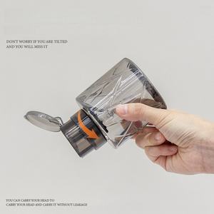 Bouteille à pression verrouillable haute transparence la plus vendue, grande capacité, distributeur de liquide pour manucure, vente en gros pour l'art des ongles - Product Image 4