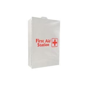 ตู้เก็บยาโลหะ 3 ชั้น แบบติดผนัง พร้อมกุญแจล็อค สำหรับเก็บอุปกรณ์การแพทย์ฉุกเฉินและการฝึกอบรม - Product Image 5