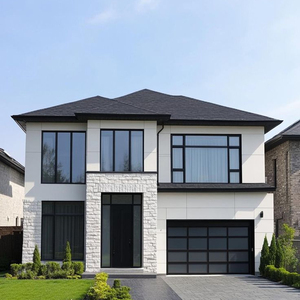 DEEZON Fenêtre moderne à triple vitrage personnalisée en aluminium standard néo-zélandais Rideau à persiennes en verre trempé Design graphique - Product Image 1